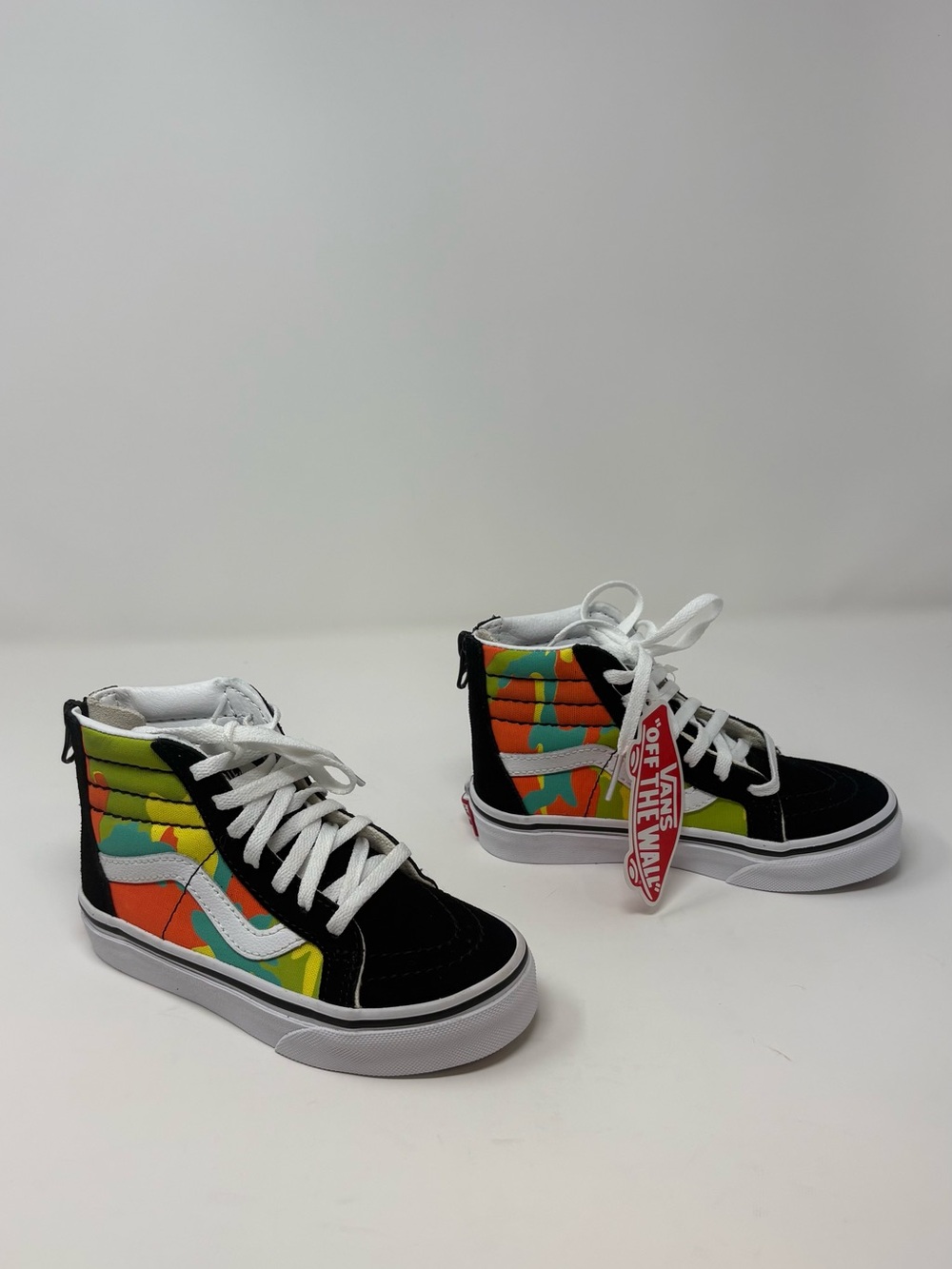Vans SK8-Hi Zip Kids Pop Camo VN0A3276VlJ Multicolor Kids US 11 New.